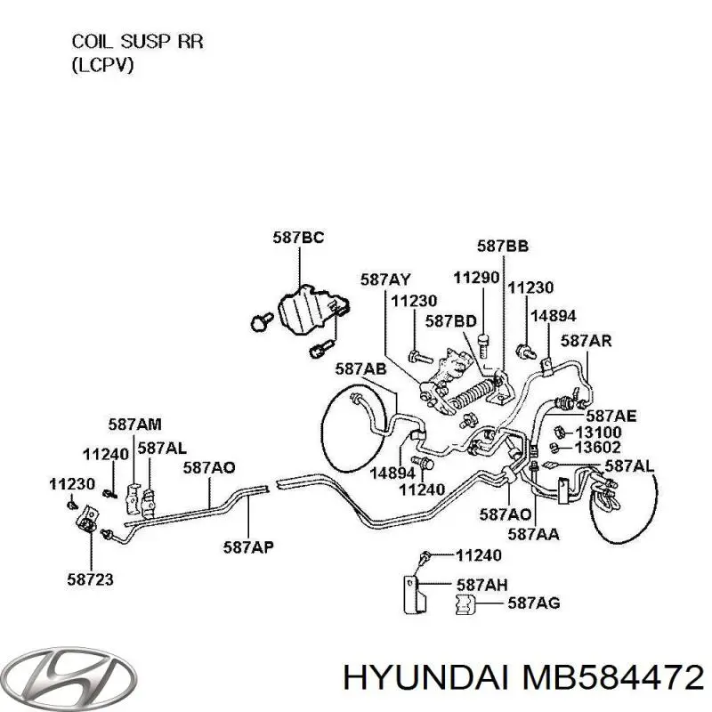 MB584472 Mitsubishi