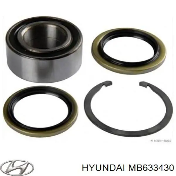 Comprar MB633430 Hyundai/Kia Cojinete de rueda delantero