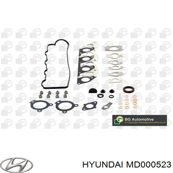 MD000523 Hyundai/Kia perno de tapa valvula de culata