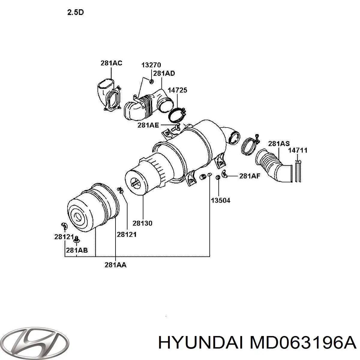 MD063196A Hyundai/Kia