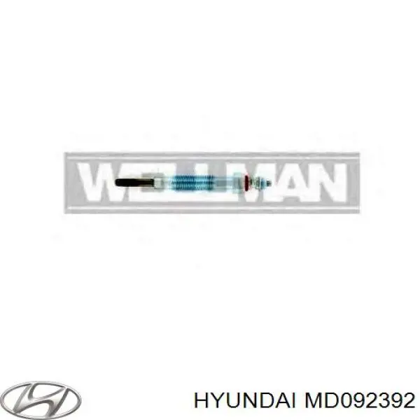 Bujía de precalentamiento Hyundai/Kia MD092392