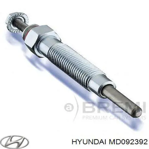 MD092392 Hyundai/Kia bujía de precalentamiento
