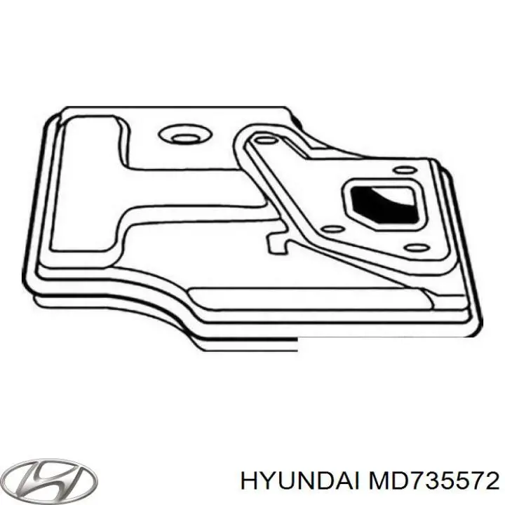 Filtro de transmisión automática Hyundai/Kia MD735572 precio, desde 12,81 EUR