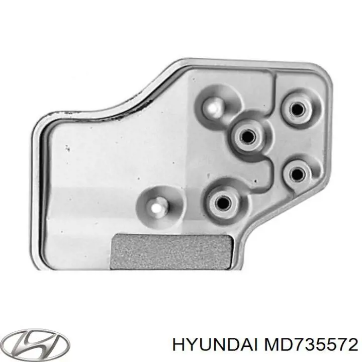 MD735572 Hyundai/Kia filtro hidráulico, transmisión automática