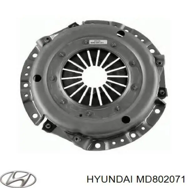 Plato de presión de embrague Hyundai/Kia MD802071 precio, desde 69,15 EUR