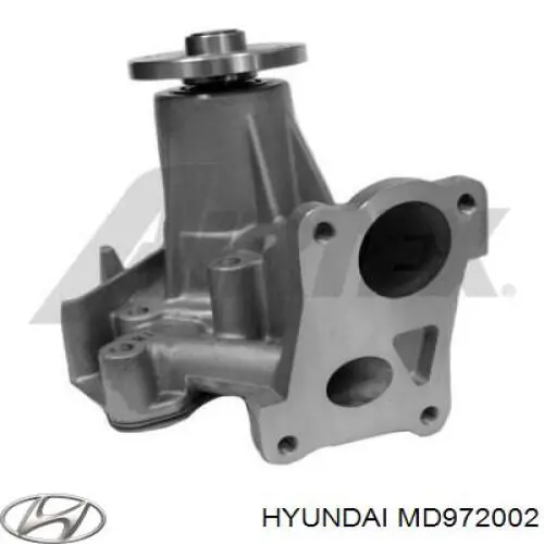 MD972002 Hyundai/Kia bomba de agua