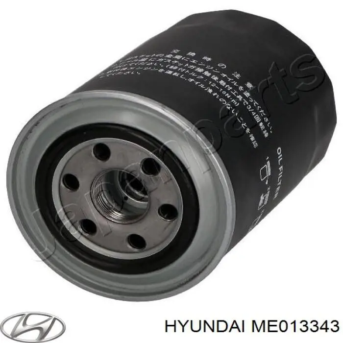Filtro de aceite ME013343 Hyundai/Kia
