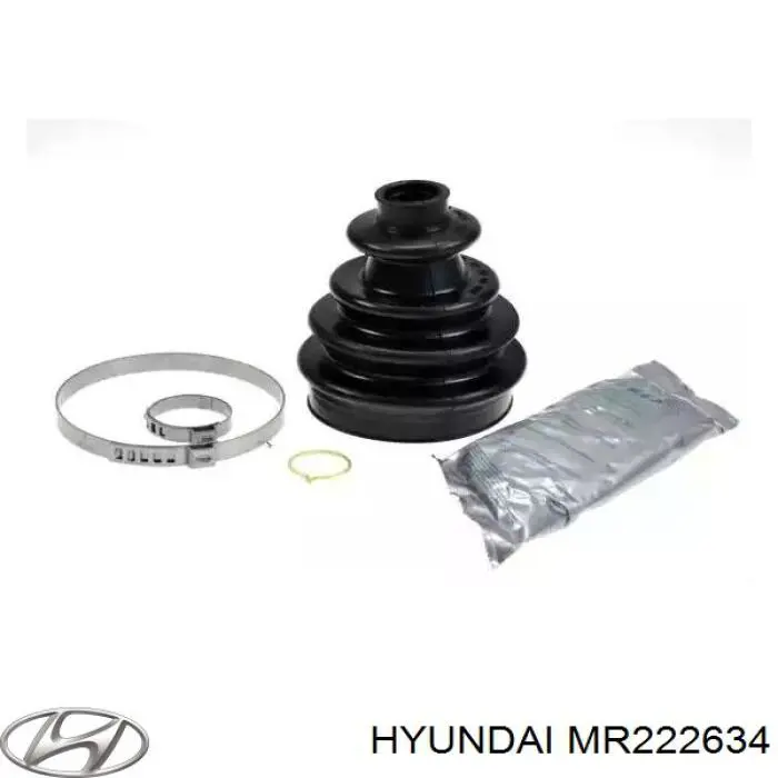 MR222634 Hyundai/Kia Fuelle transmisión delantero exterior