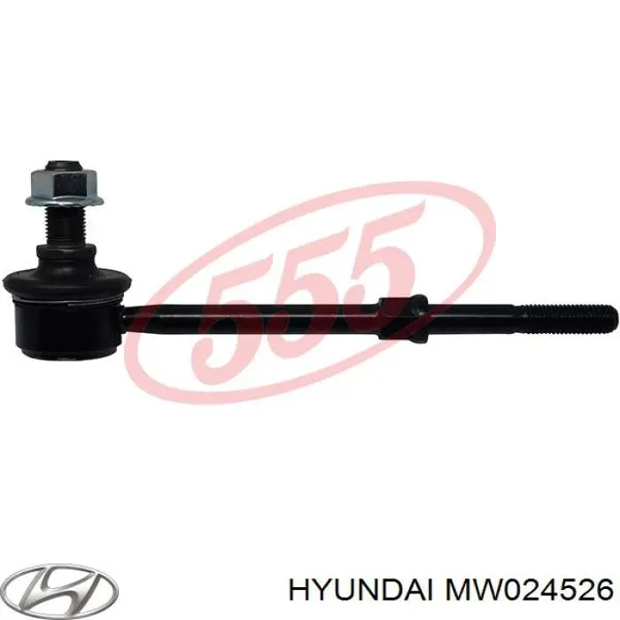 MW024526 Hyundai/Kia soporte de estabilizador delantero exterior