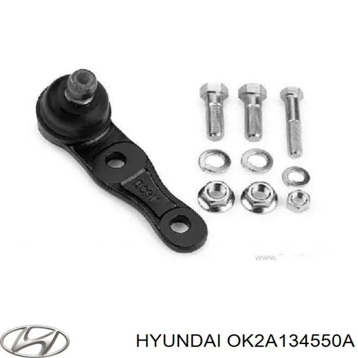 OK2A134550A Hyundai/Kia rótula de suspensión inferior