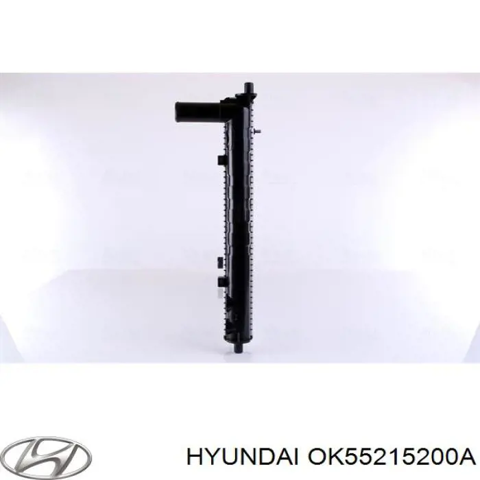 OK55215200A Hyundai/Kia radiador refrigeración del motor