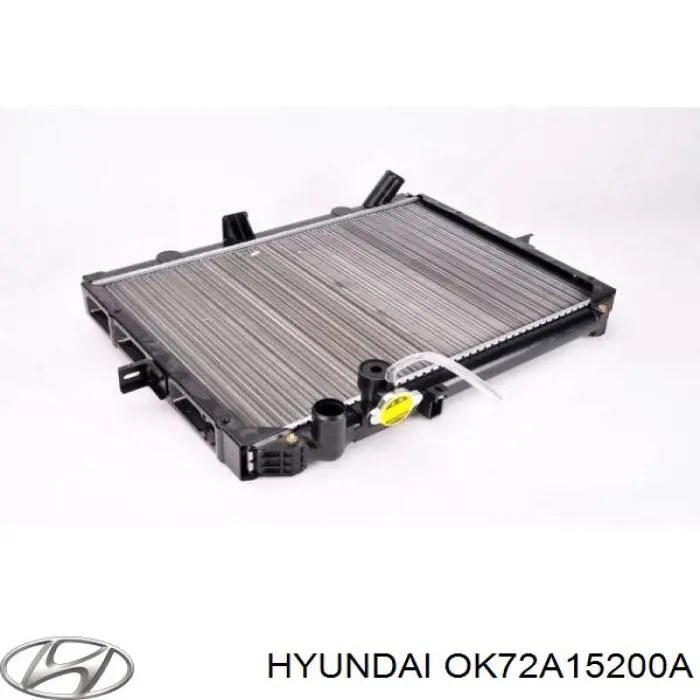 OK72A15200A Hyundai/Kia radiador refrigeración del motor