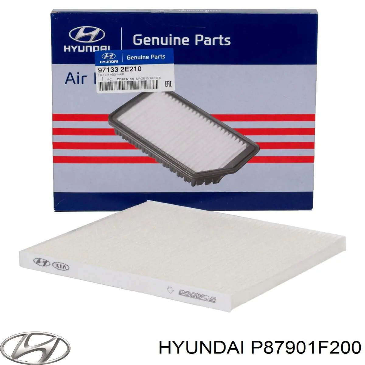 P87901F200 Hyundai/Kia filtro habitáculo