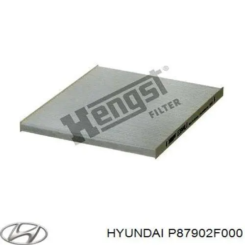 P87902F000 Hyundai/Kia filtro habitáculo