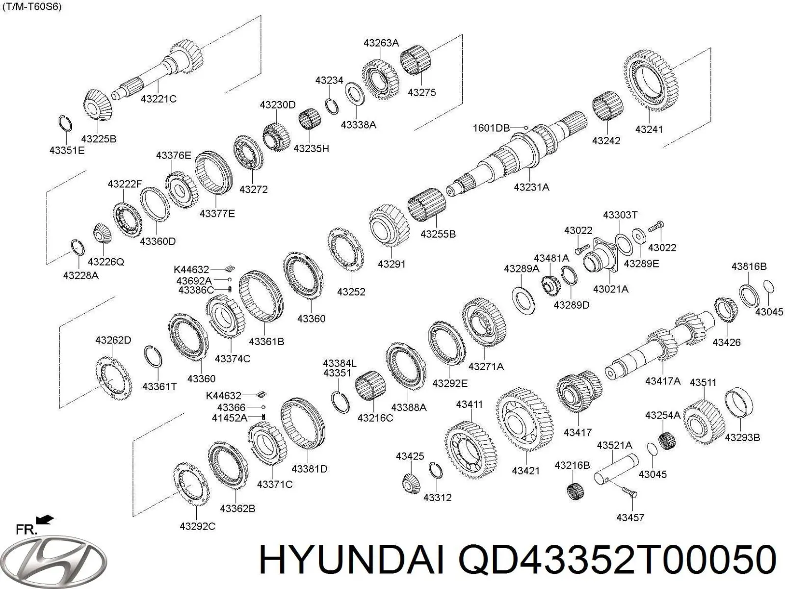 QD43352T00050 Hyundai/Kia