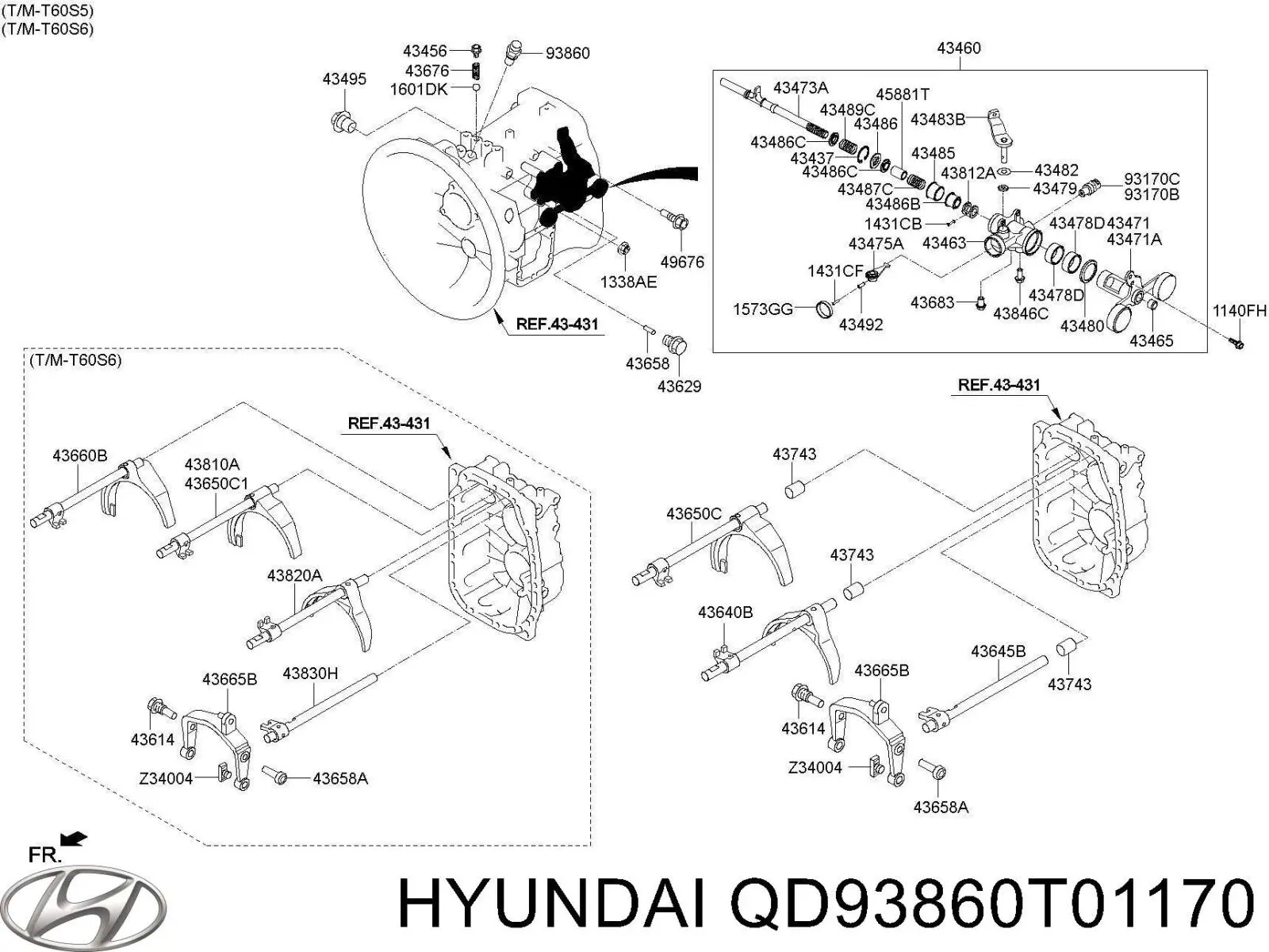 QD93860T01170 Hyundai/Kia