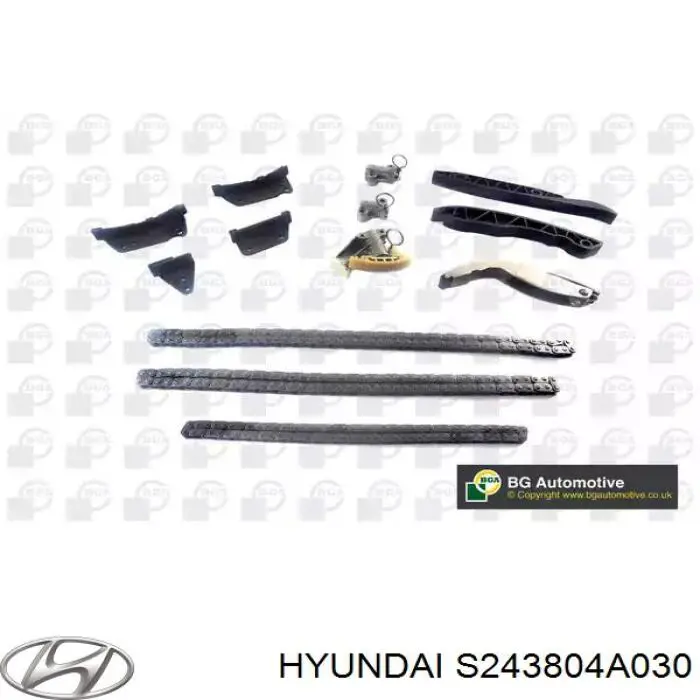 Tensor de cadena de distribución 243804A020 Hyundai/Kia