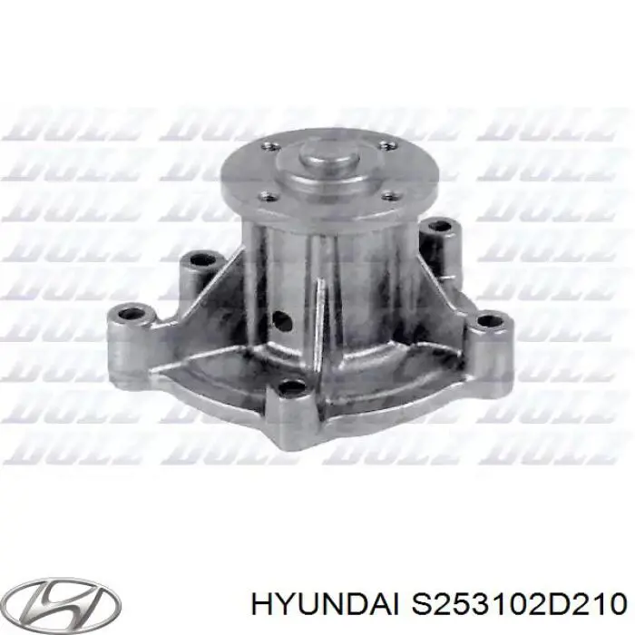 S253102D210 Hyundai/Kia radiador