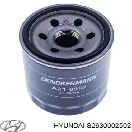 Filtro de aceite Hyundai/Kia S2630002502 precio, desde 5,37 EUR