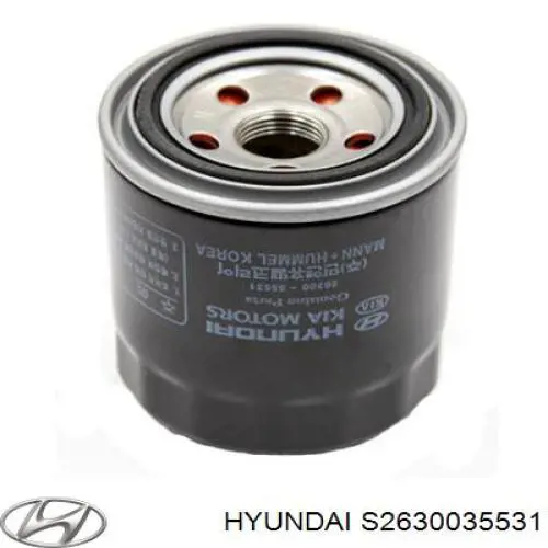 Comprar S2630035531 Hyundai/Kia Filtros de aceite