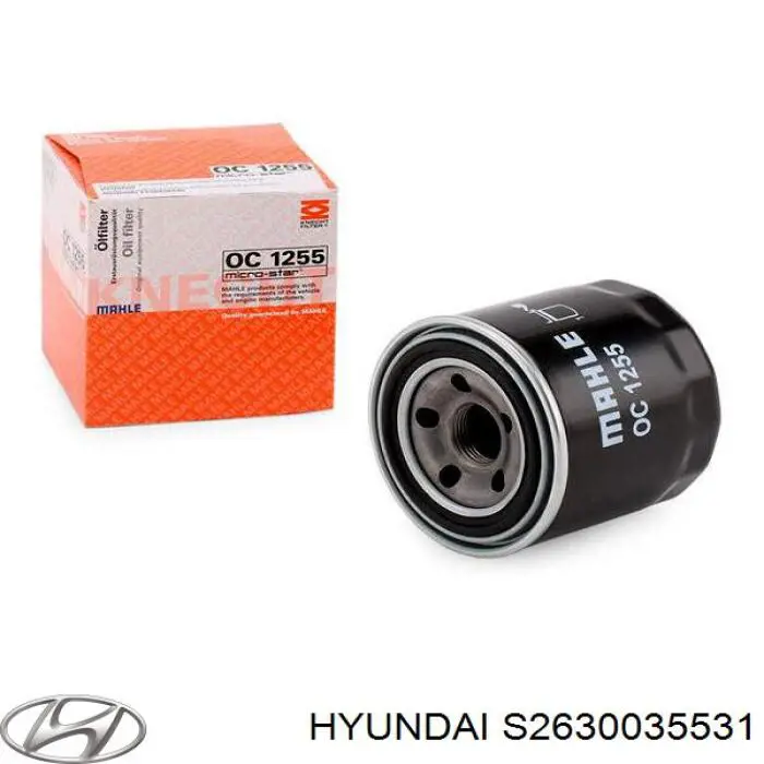 S2630035531 Hyundai/Kia filtro de aceite