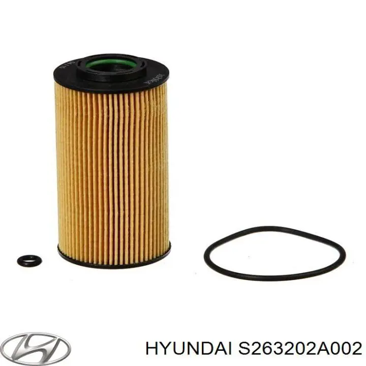 S263202A002 Hyundai/Kia filtro de aceite