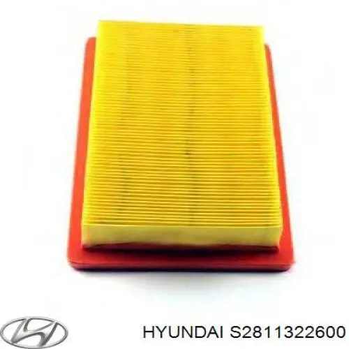 S2811322600 Hyundai/Kia filtro de aire