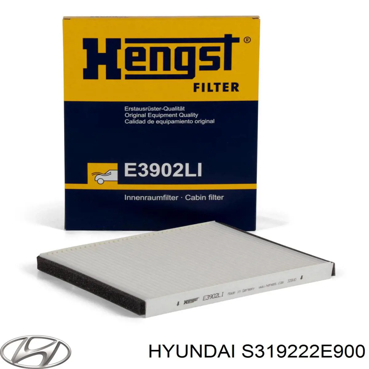 S319222E900 Hyundai/Kia filtro combustible