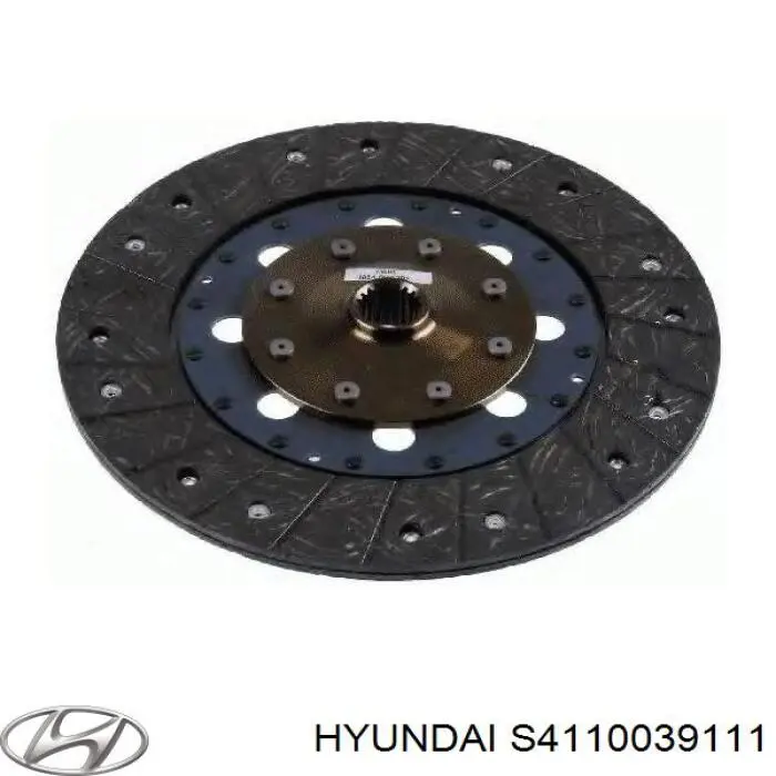 S4110039111 Hyundai/Kia disco de embrague