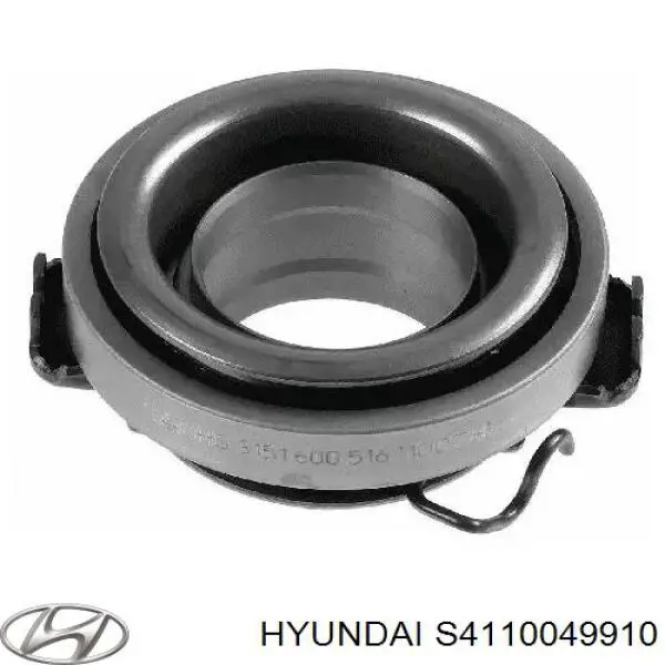 S4110049910 Hyundai/Kia kit de embrague (3 partes)