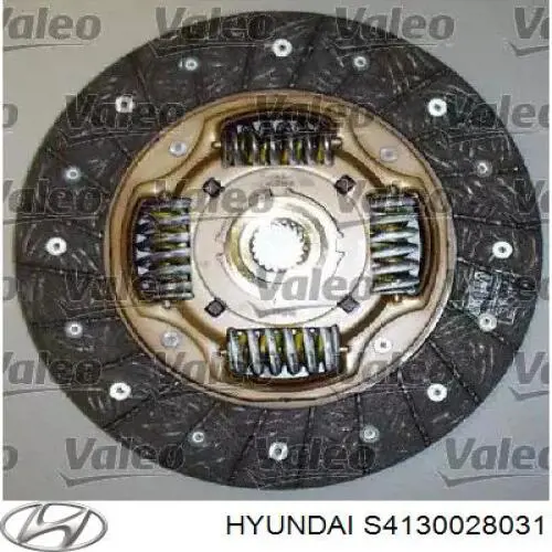 4130028110 Hyundai/Kia plato de presion del embrague funcion