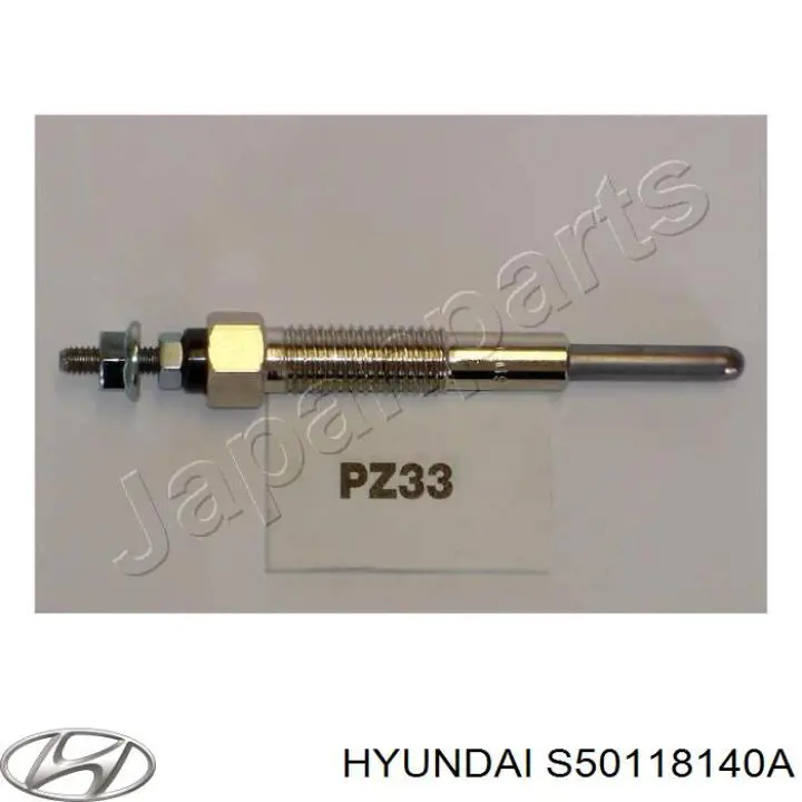 Bujía de precalentamiento S50118140A Hyundai/Kia