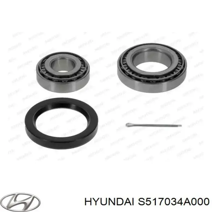 S517034A000 Hyundai/Kia cojinete de rueda delantero