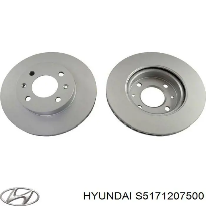 Comprar S5171207500 Hyundai/Kia Freno de disco delantero