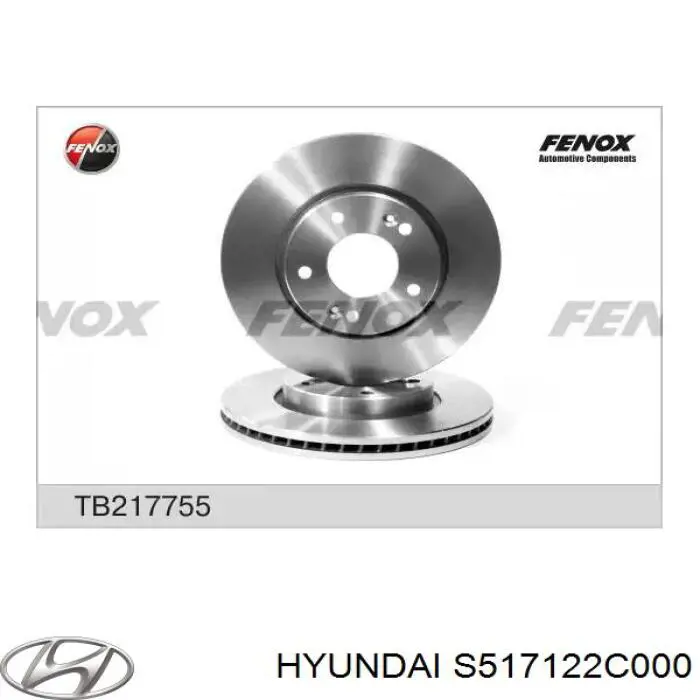 Frenos delanteros Hyundai/Kia S517122C000 precio, desde 49,91 EUR