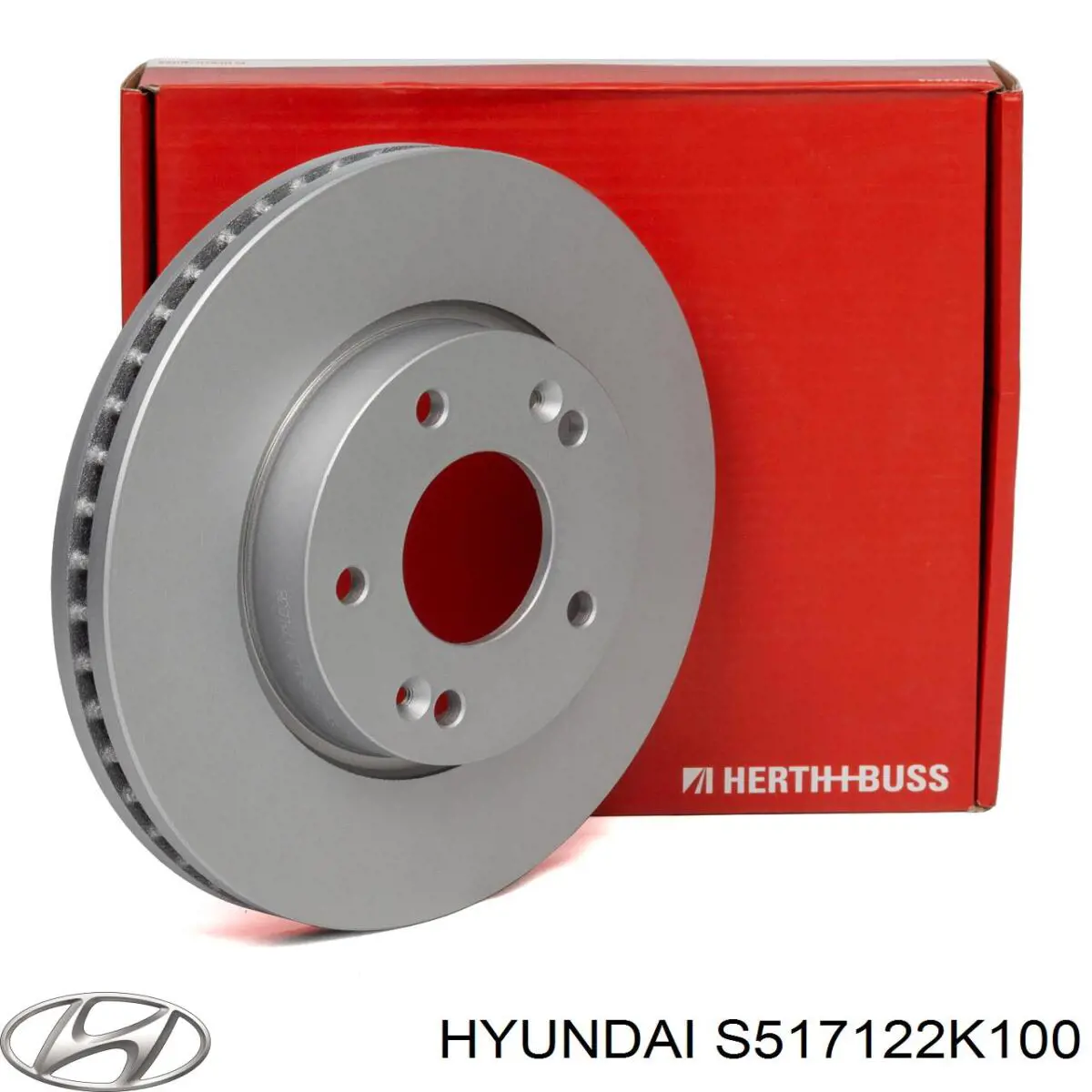 Comprar S517122K100 Hyundai/Kia Freno de disco delantero