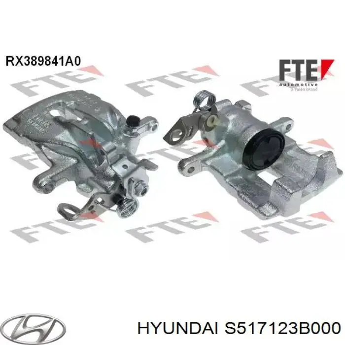S517123B000 Hyundai/Kia disco de freno delantero