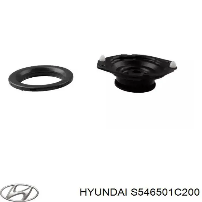 Amortiguador delantero izquierdo 546501C200 Hyundai/Kia
