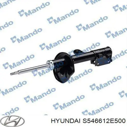 S546612E500 Hyundai/Kia amortiguador delantero derecho