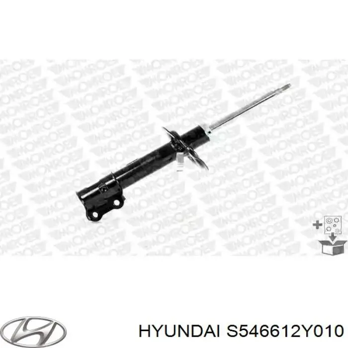 S546612Y010 Hyundai/Kia amortiguador delantero derecho