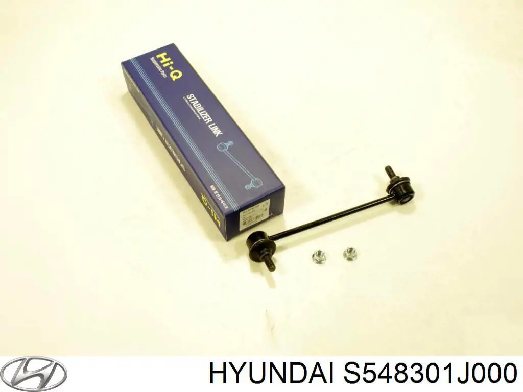 s548301j000 Hyundai/Kia barra estabilizadora delantera izquierda