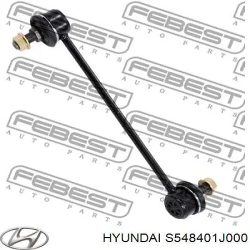 S548401J000 Hyundai/Kia barra estabilizadora delantera derecha