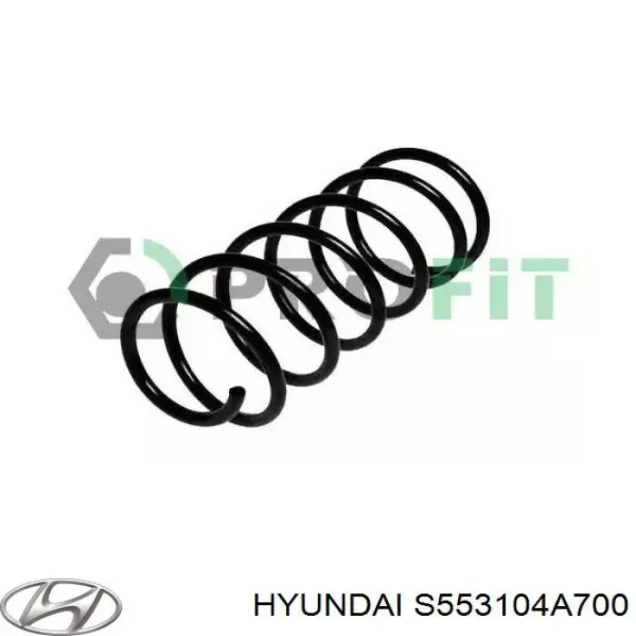 553104A700 Hyundai/Kia amortiguador trasero