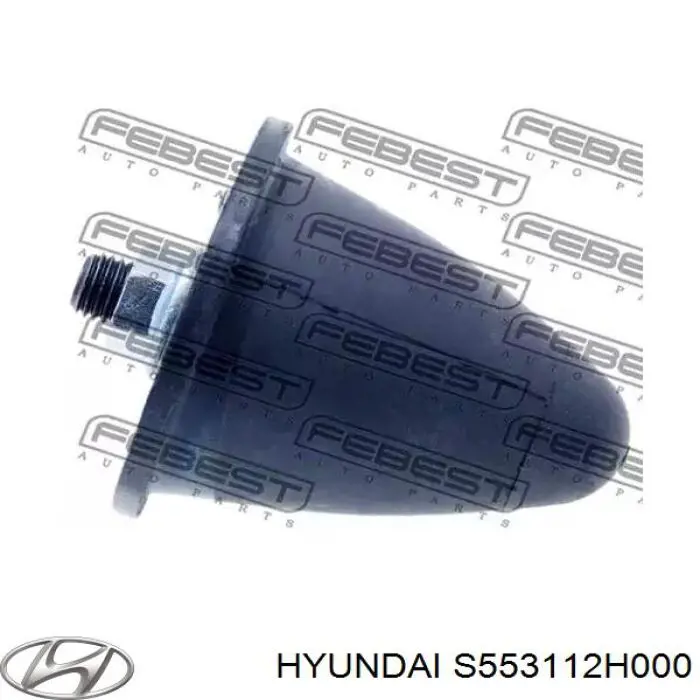 S553112H000 Hyundai/Kia amortiguador trasero