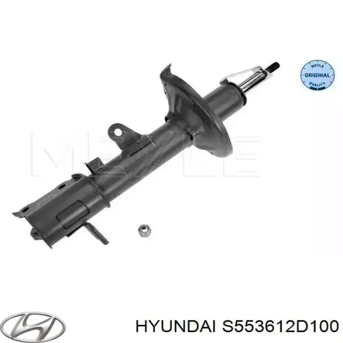 S553612D100 Hyundai/Kia amortiguador trasero derecho