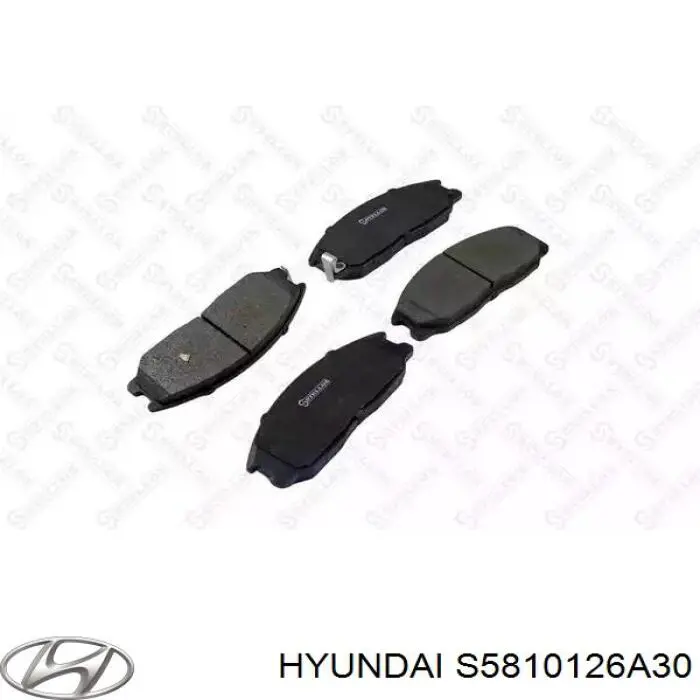 Comprar S5810126A30 Hyundai/Kia Pastillas delanteras de freno