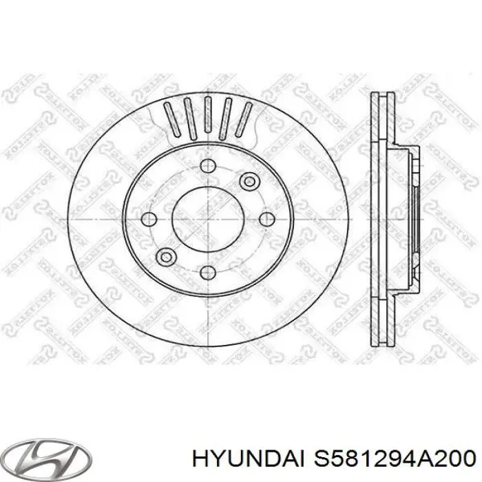 Frenos delanteros Hyundai/Kia S581294A200 precio, desde 45,30 EUR