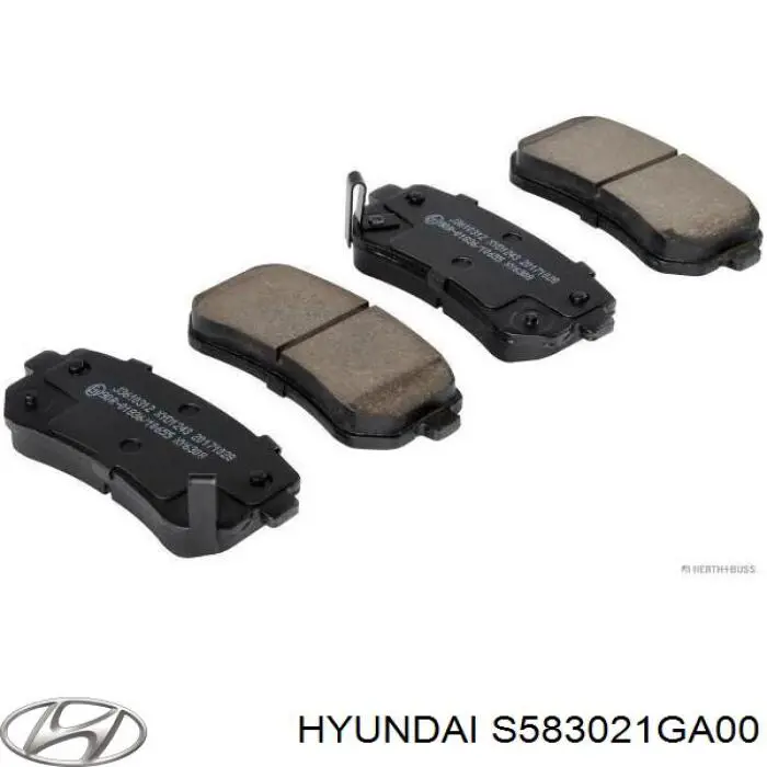 Pastillas traseras de freno Hyundai/Kia S583021GA00 precio, desde 22,72 EUR