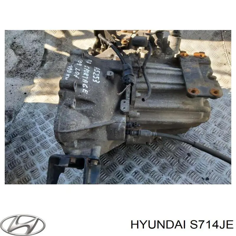 Caja de cambios mecánica, completa para Hyundai Tucson (JM)
