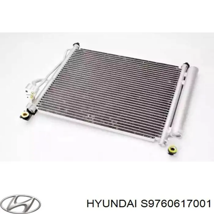 S9760617001 Hyundai/Kia condensador aire acondicionado